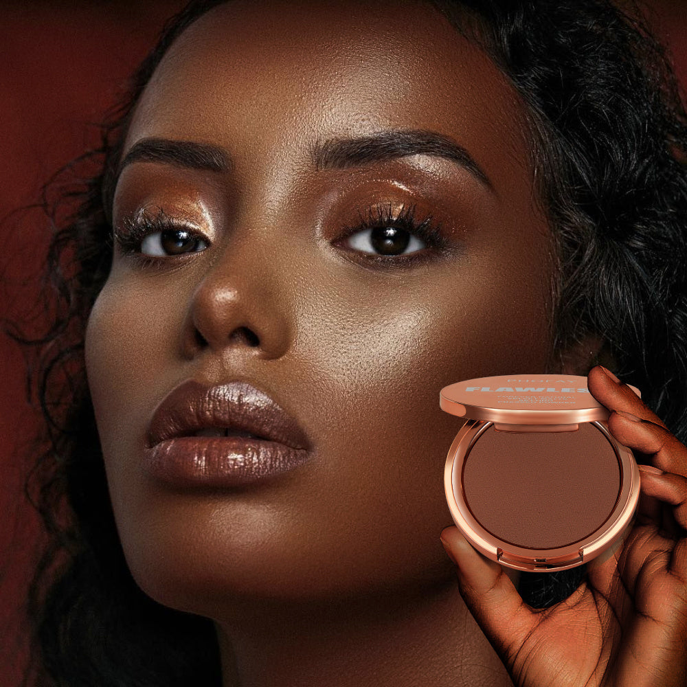 PHOFAY Matte Setting Pressed Powder – Shine-Free, Flawless Finish