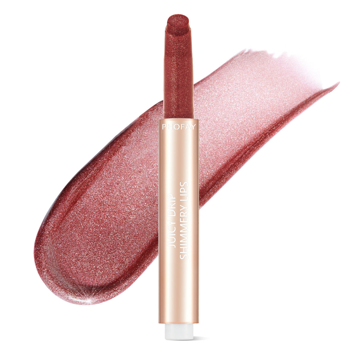 PHOFAY Juicy Lip Plump – Hydrating Lip Balm with a Plumping Pop of Color