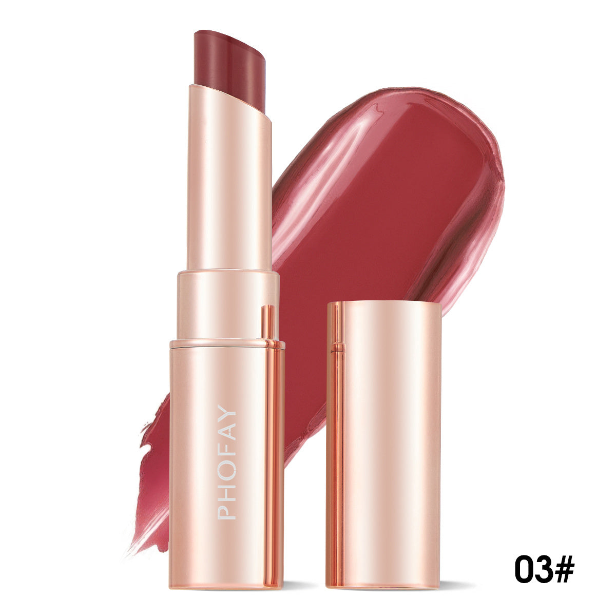 PHOFAY Moisturizing Lipstick – Long-Wear, Hydrating Lip Color