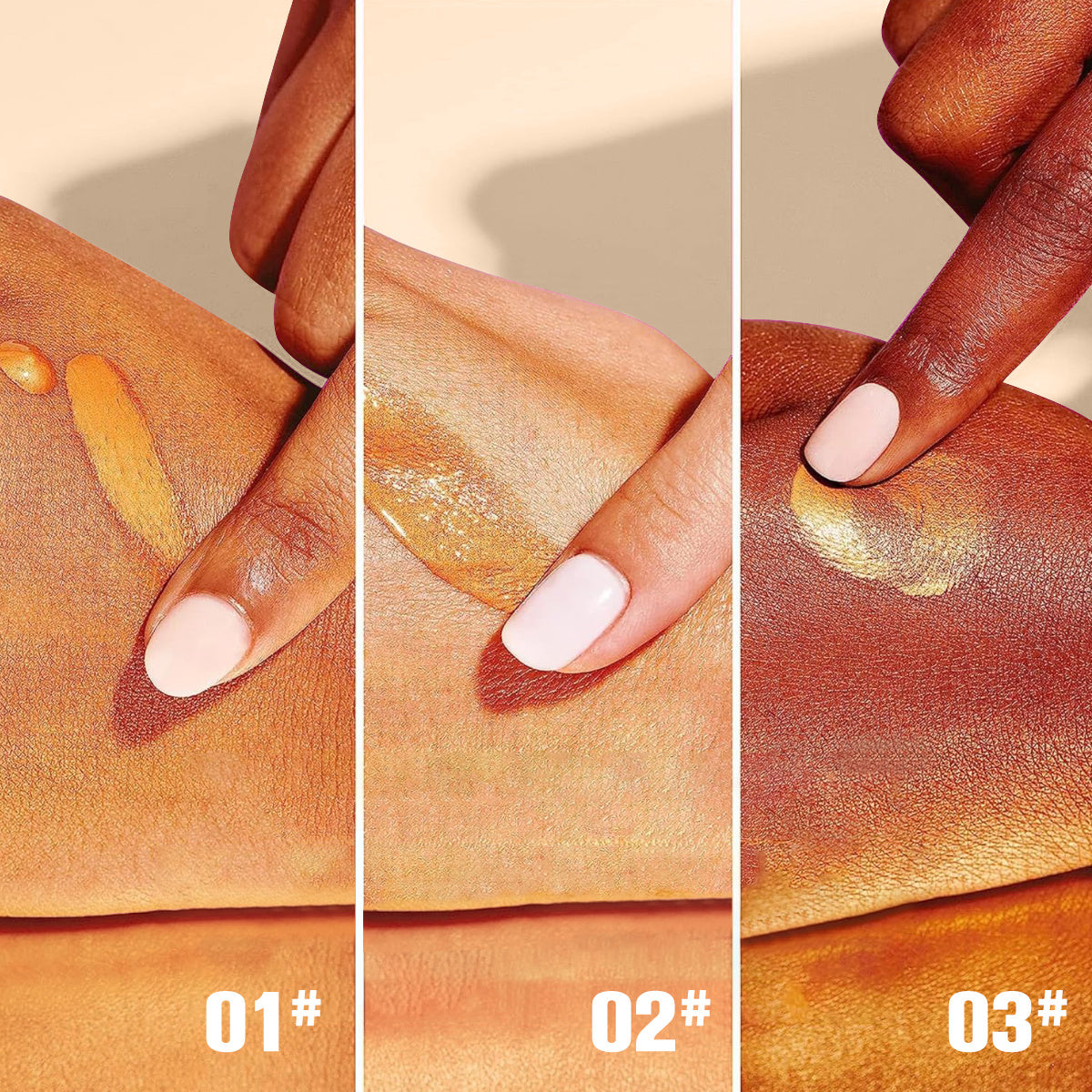 Glow Up Body Shimmer Oil – Hydrating & Illuminating Bronze Finish (PHOFEAY)