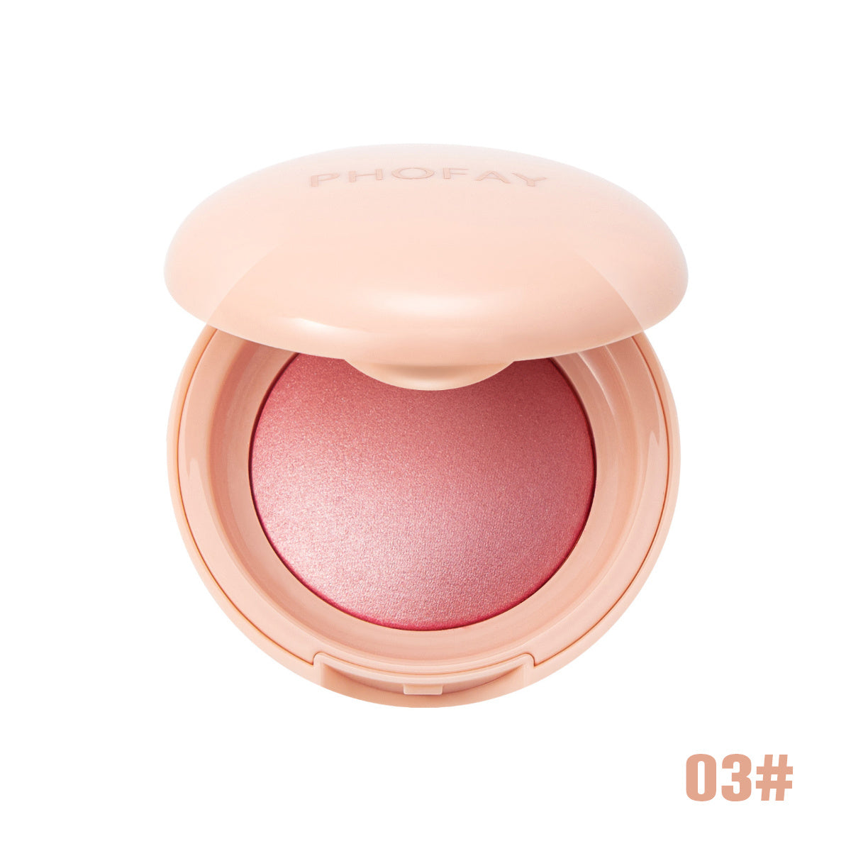 PHOFAY Luminous Powder Blush – Soft Glow, Feather-Light Finish
