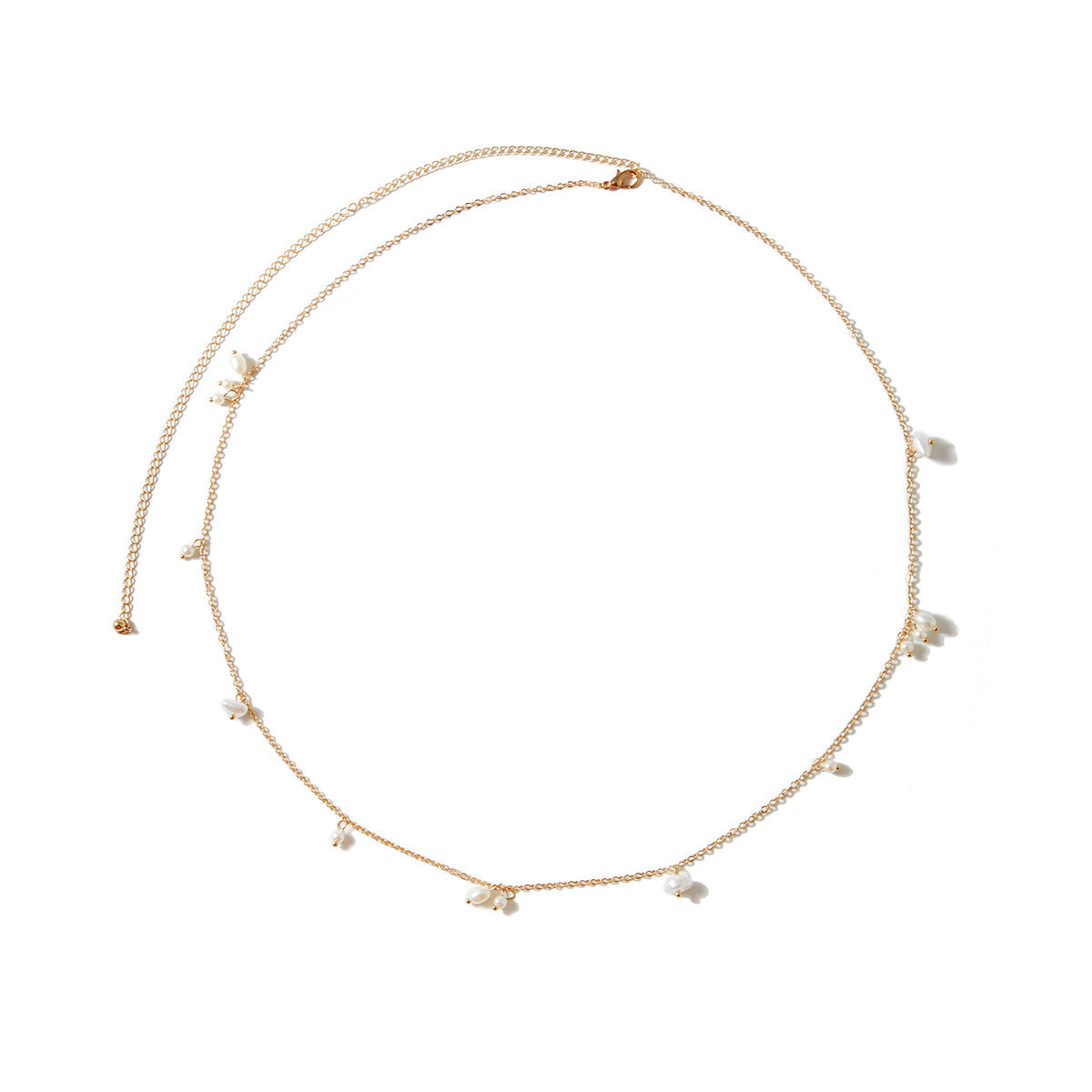 Minimalist Pearl Waist Chain β Elegant Beach Jewelry for Women