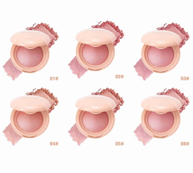 PHOFAY Luminous Powder Blush – Soft Glow, Feather-Light Finish