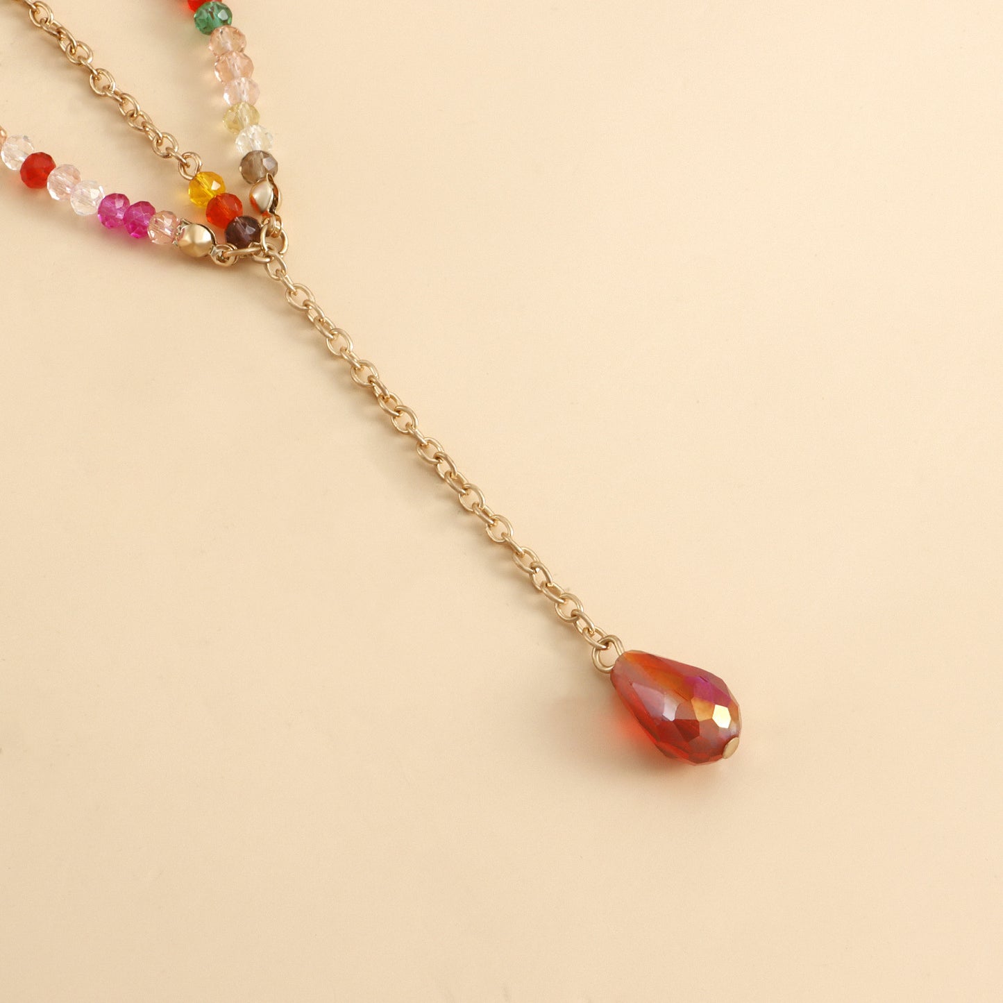 Glam Rose Gold Crystal Leg Chain β Elegant Body Jewelry