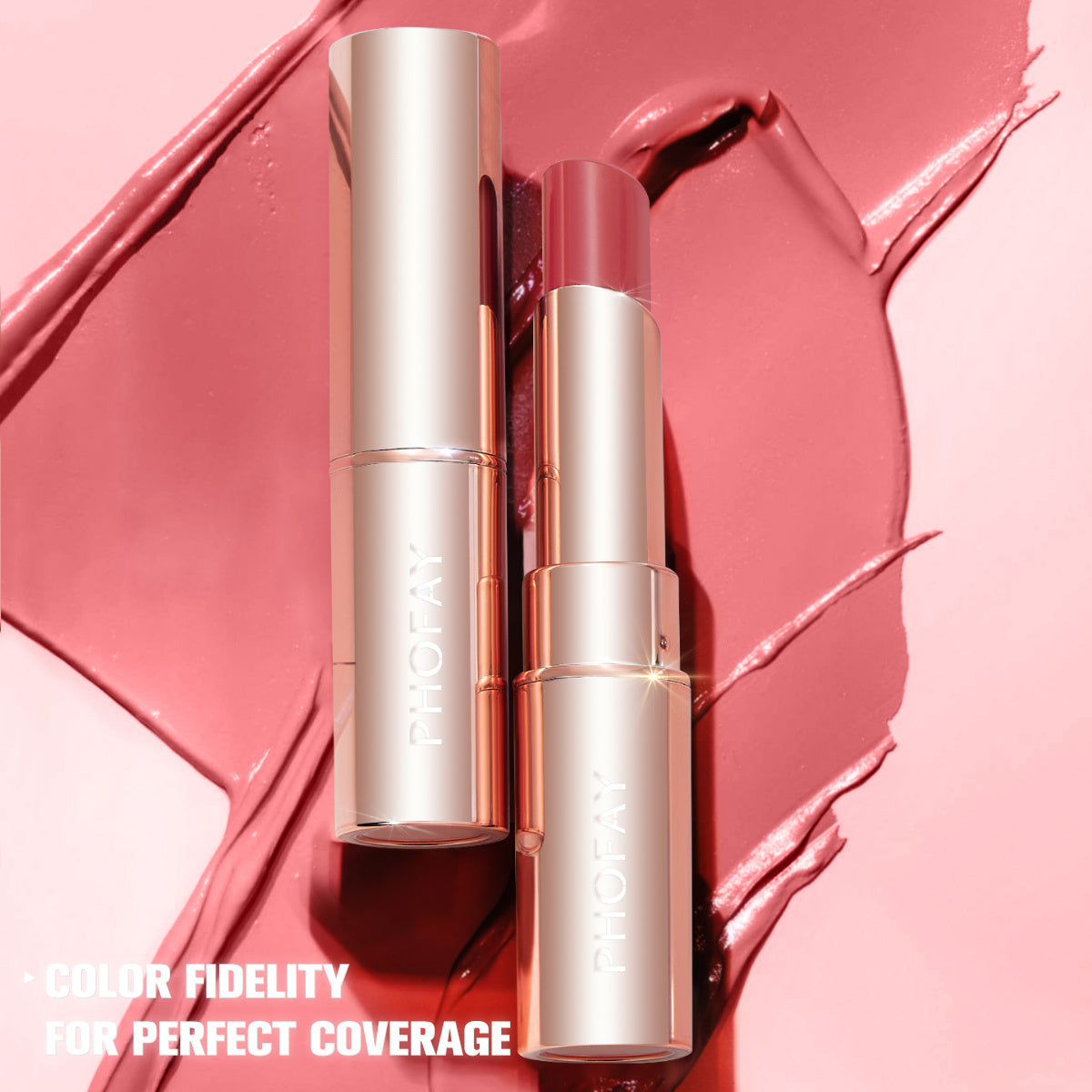 PHOFAY Moisturizing Lipstick – Long-Wear, Hydrating Lip Color