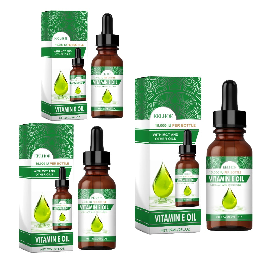 Frizz Control & Repair Serum – Vitamin E Infused Hair & Skin Oil