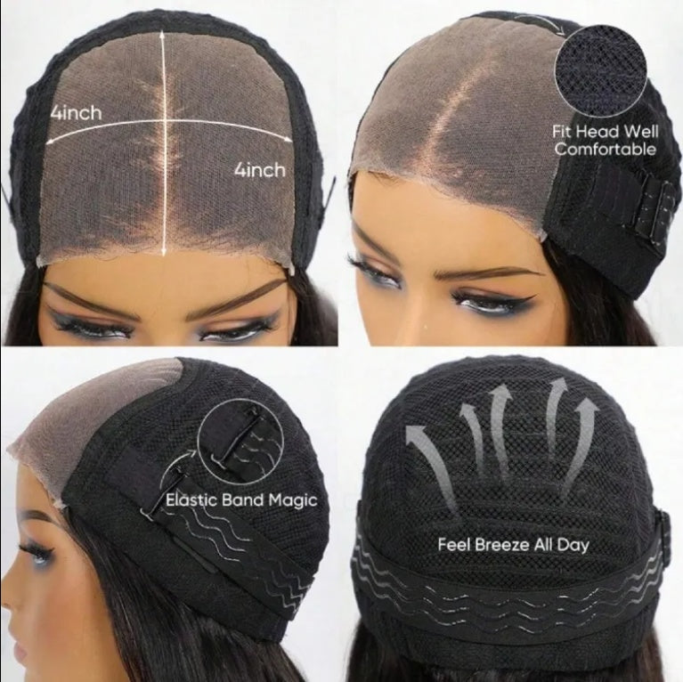 28" Body Wave Lace Closure Wig โ Bold, Long & Luxurious