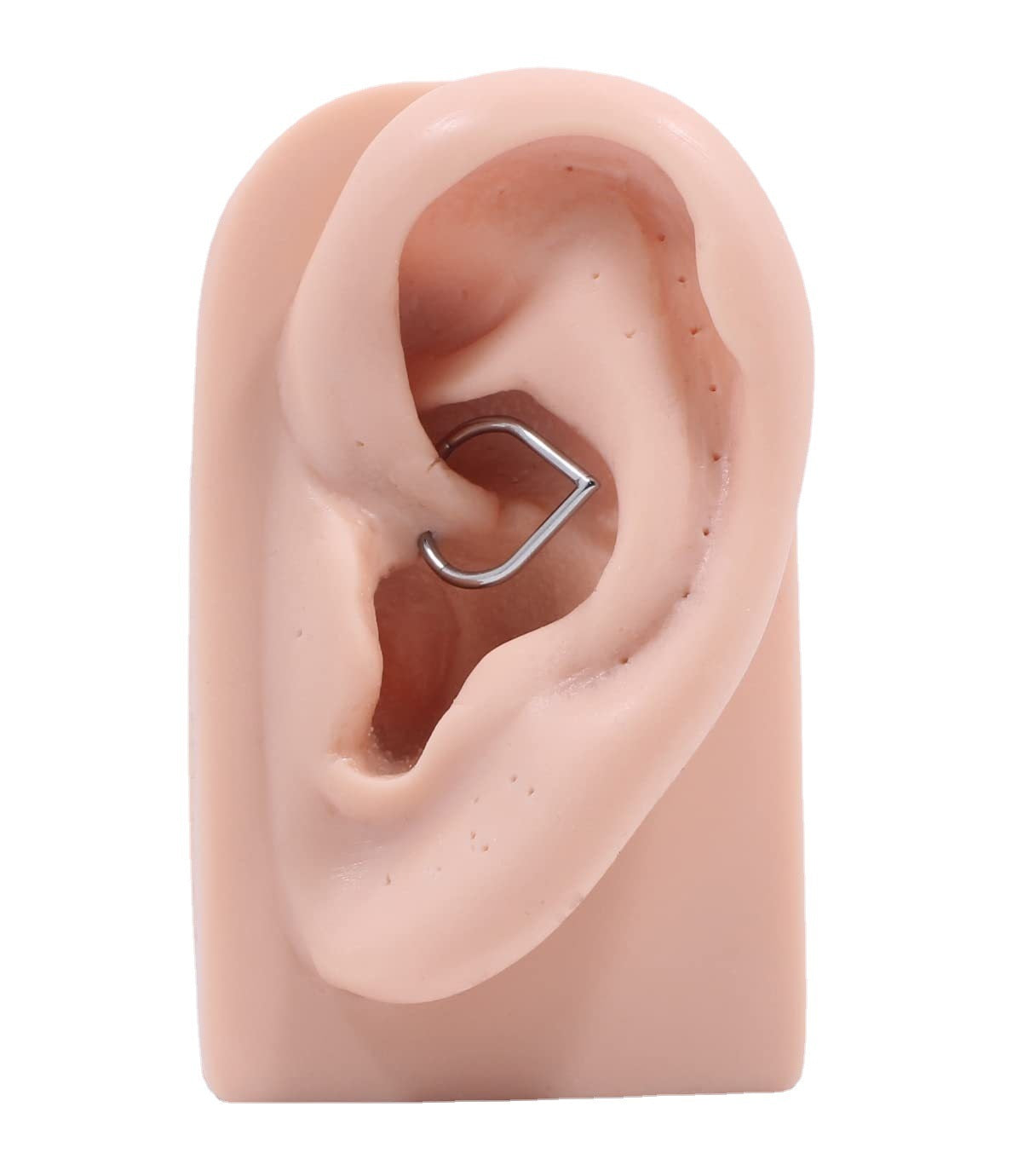 Titanium Water Drop Nose Ring β G23 Hypoallergenic Piercing Jewelry for Men & Women