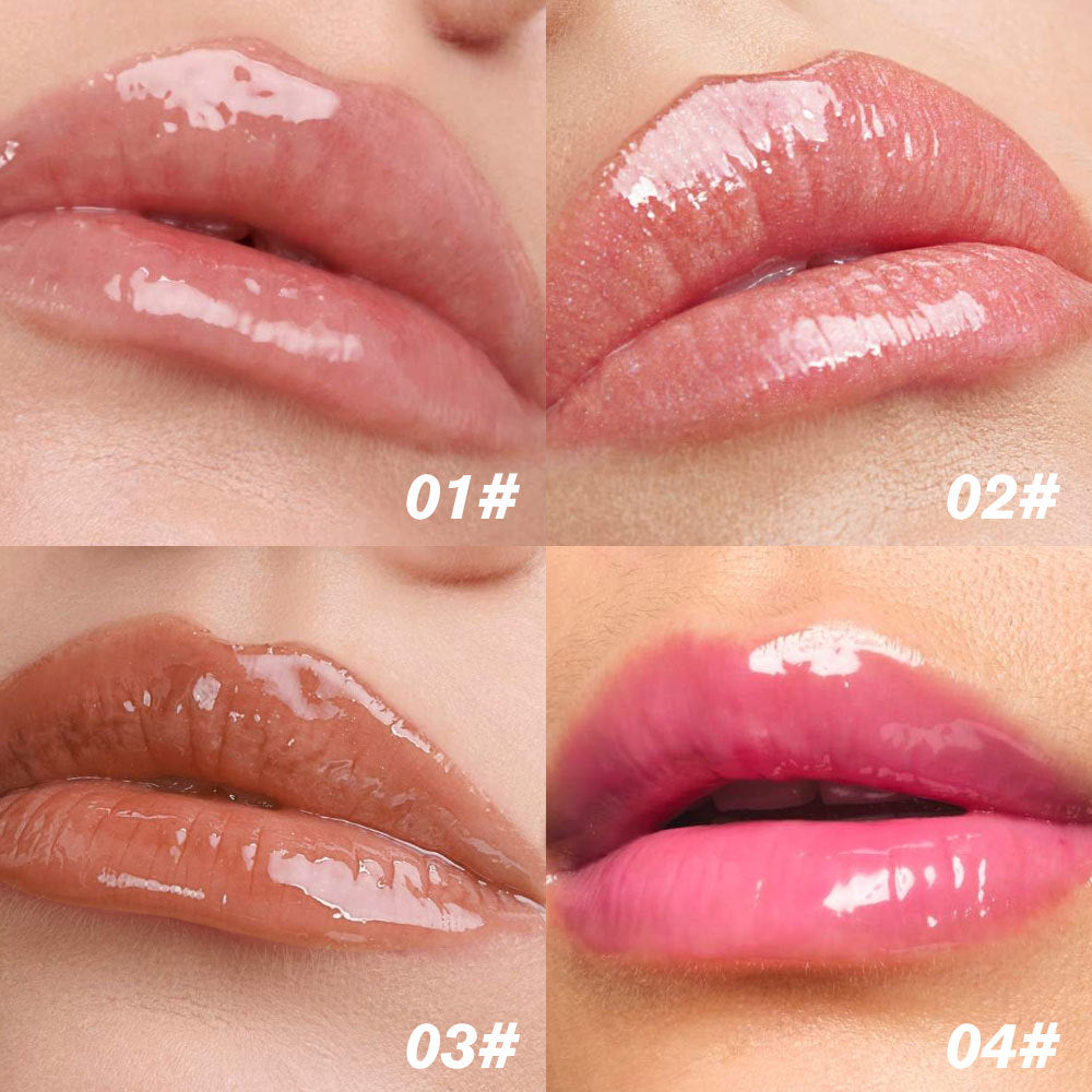 PHOFAY Mirror Shine Lip Gloss – 7.5ml Non-Sticky Moisturizing Formula