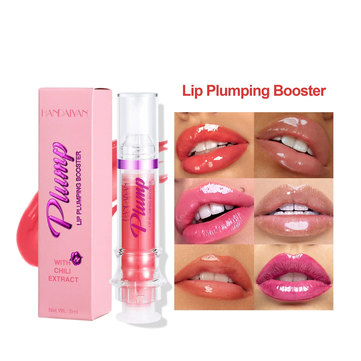 Plumping Lip Oil with Chili Extract – Juicy, Glossy, and Bold