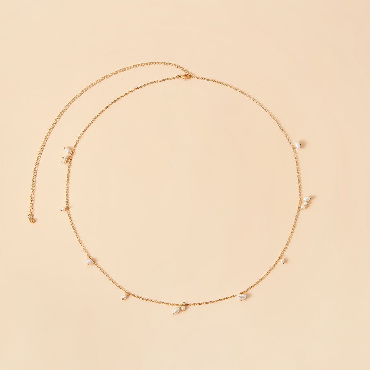 Minimalist Pearl Waist Chain β Elegant Beach Jewelry for Women