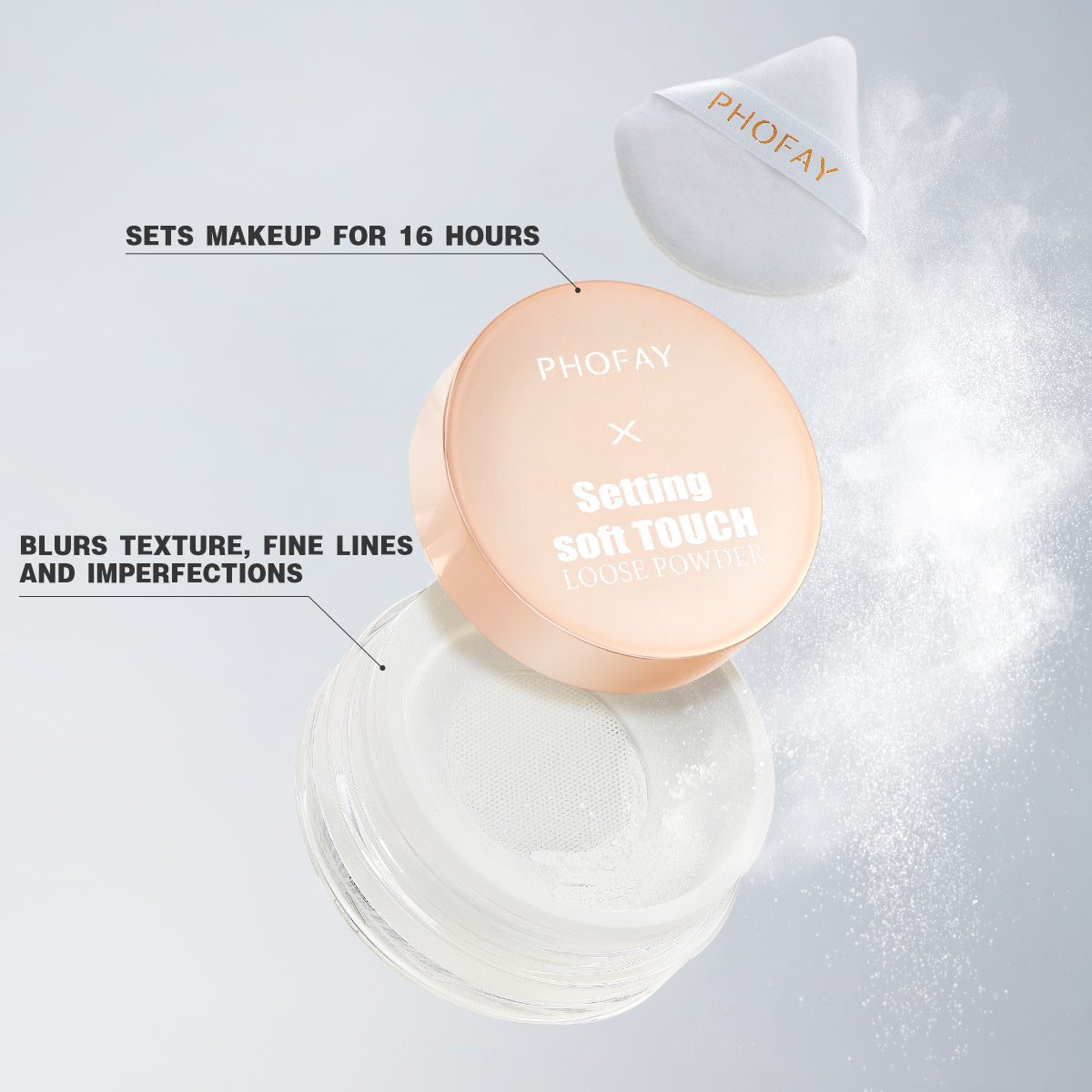 Soft Touch Setting Powder – Long-Lasting Oil Control & Smooth Finish