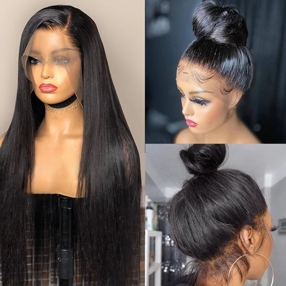 Luxury Straight Lace Front Wig β 100% Human Hair