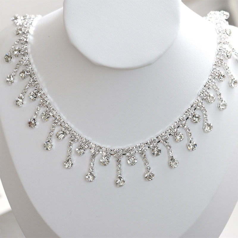 Elegant 4-Layer Strass Anklet β Dainty Gold & Silver Bead Chain for Women