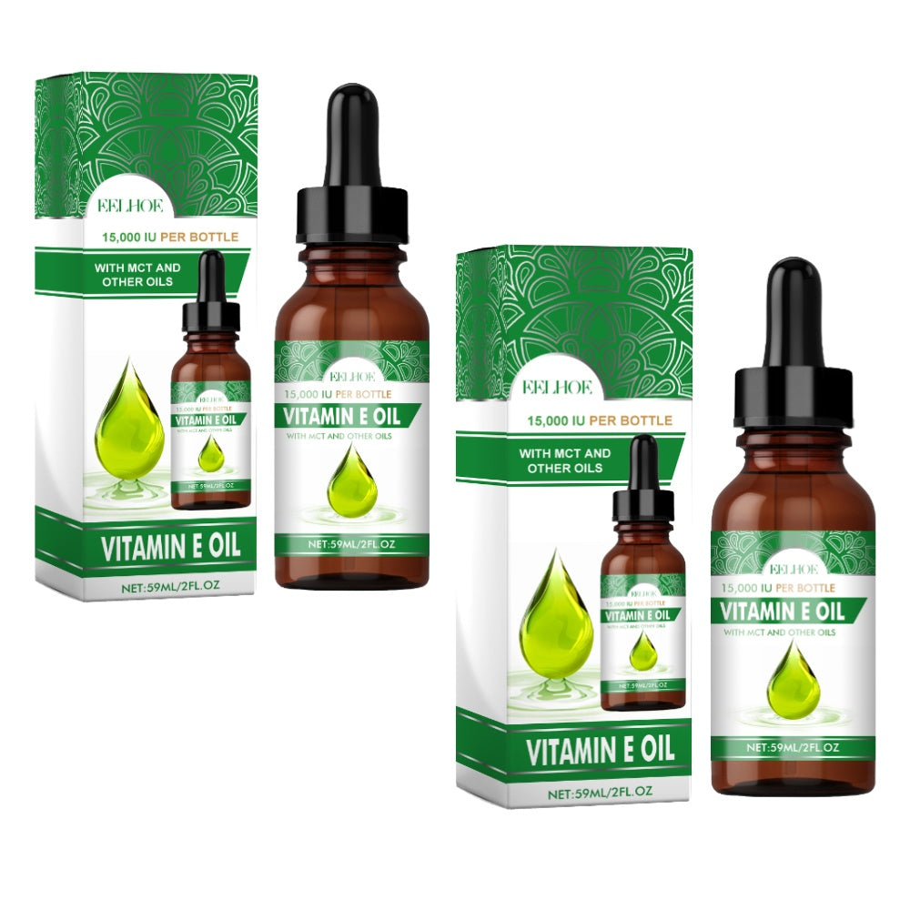 Frizz Control & Repair Serum – Vitamin E Infused Hair & Skin Oil