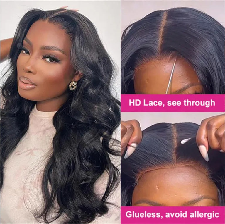 28" Body Wave Lace Closure Wig โ Bold, Long & Luxurious