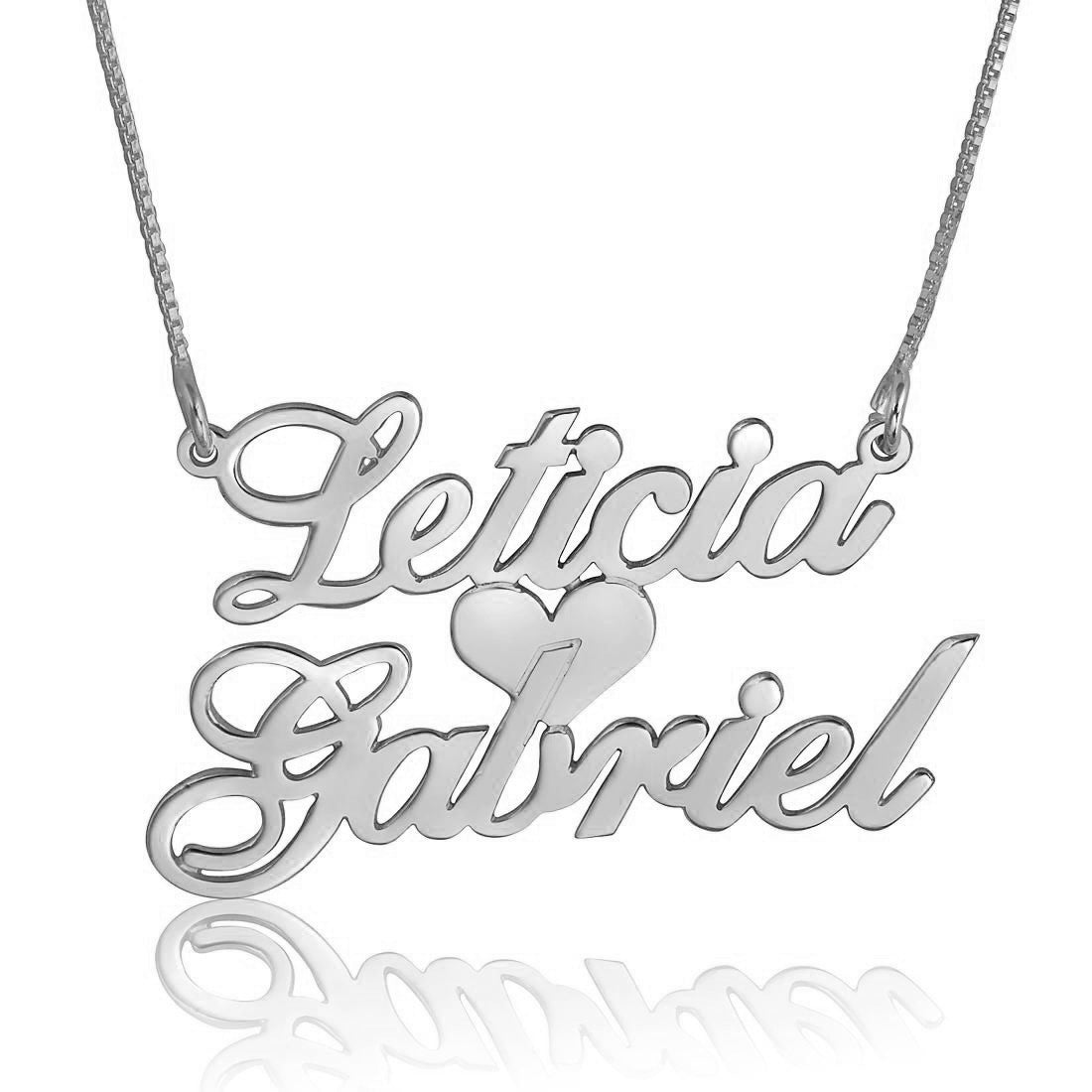 Custom Name Necklace – Personalized Titanium Steel Chain (Unisex)