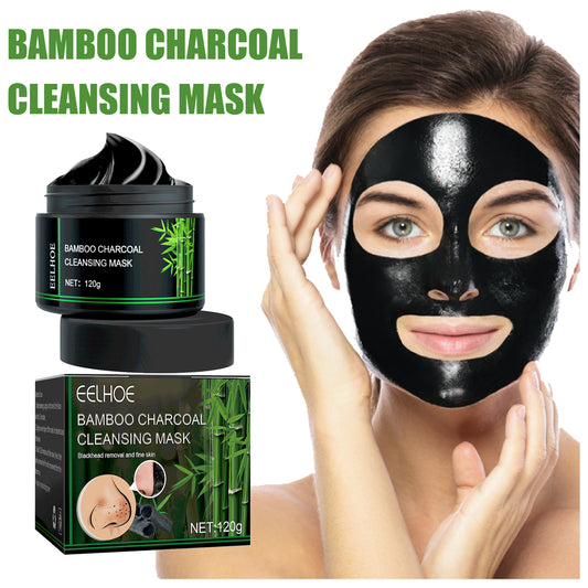 Detox Bamboo Charcoal Peel-Off Mask – Deep Clean, Smooth Glow