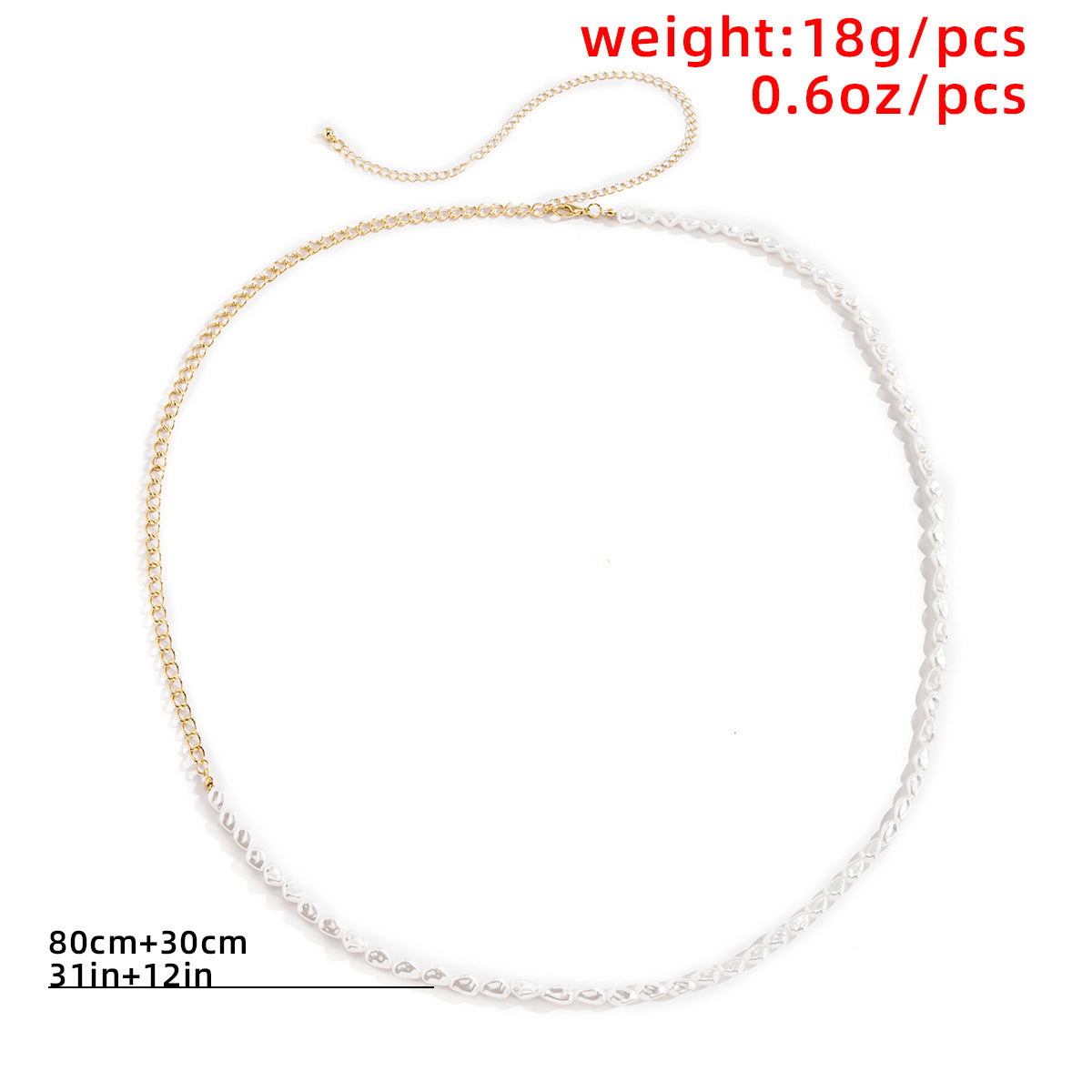 Elegant Pearl Waist Chain – Chic & Dainty Belly Jewelry for Any Occasion