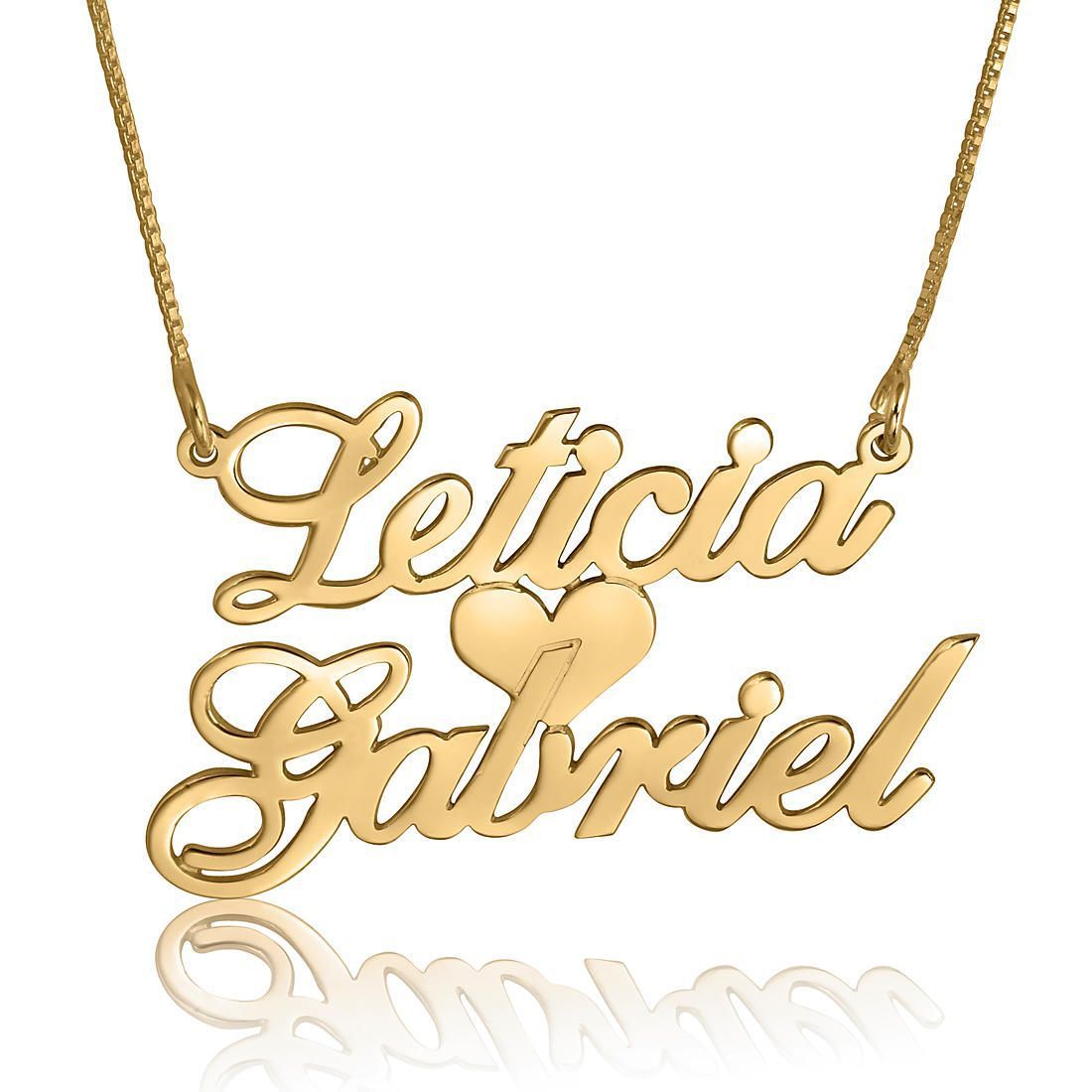 Custom Name Necklace – Personalized Titanium Steel Chain (Unisex)