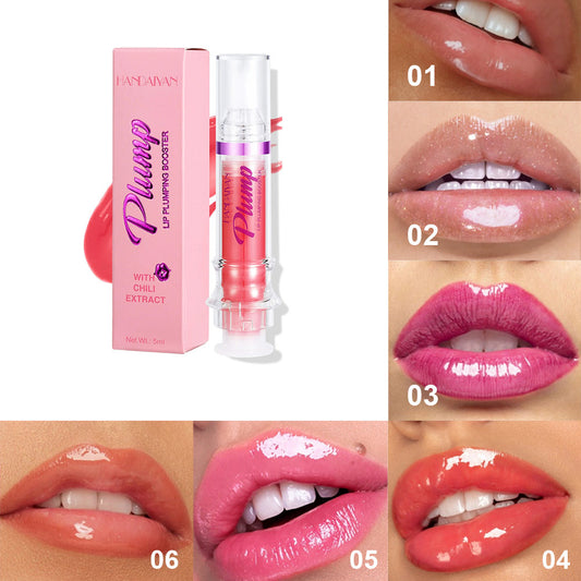 Plumping Lip Oil with Chili Extract – Juicy, Glossy, and Bold