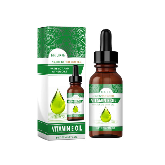 Frizz Control & Repair Serum – Vitamin E Infused Hair & Skin Oil